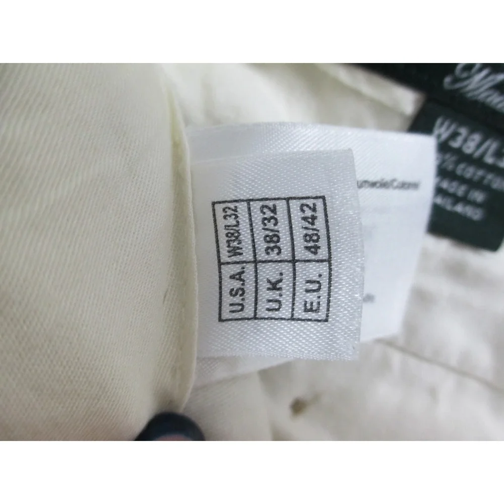 Brooks Brothers Pants Mens 38 Brown Chino Madison Preppy Golf‎ Golfer 38X32*